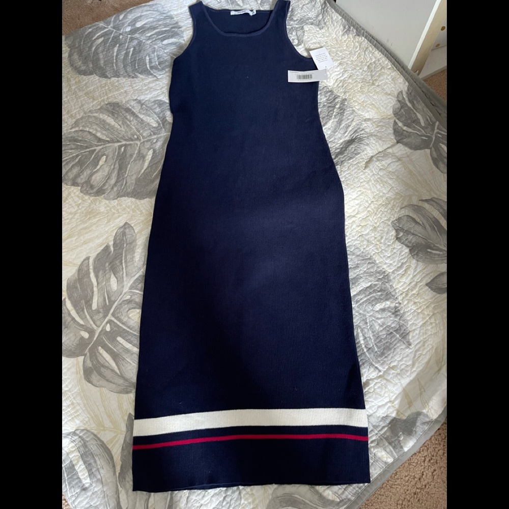Just fab sleeveless sweater dress